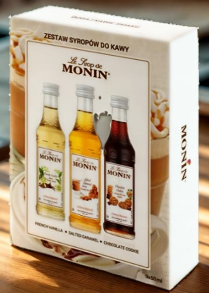 Monin Syrup Sets 50ml – A Little Extra Flavor for Your Arouze Moment ☕✨
